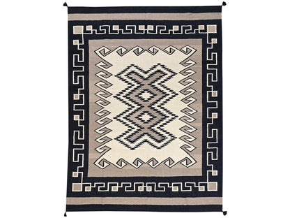 Brown 9'0" x 12'2" Flat Weave Hand woven Wool Rug - Sku: O02245