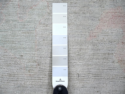 Oushak Oushak hand-knotted wool rug in Gray & Ivory, 11'9" x 18'6" — SKU O022469 (view 7)