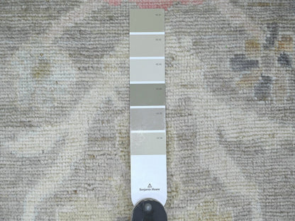 Oushak Oushak hand-knotted wool runner in Brown, 2'10" x 18'11" — SKU O022505 (view 3)