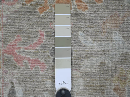 Brown 2'8" x 15'2" Oushak And Peshawar Hand knotted Wool Rug - Sku: O022531