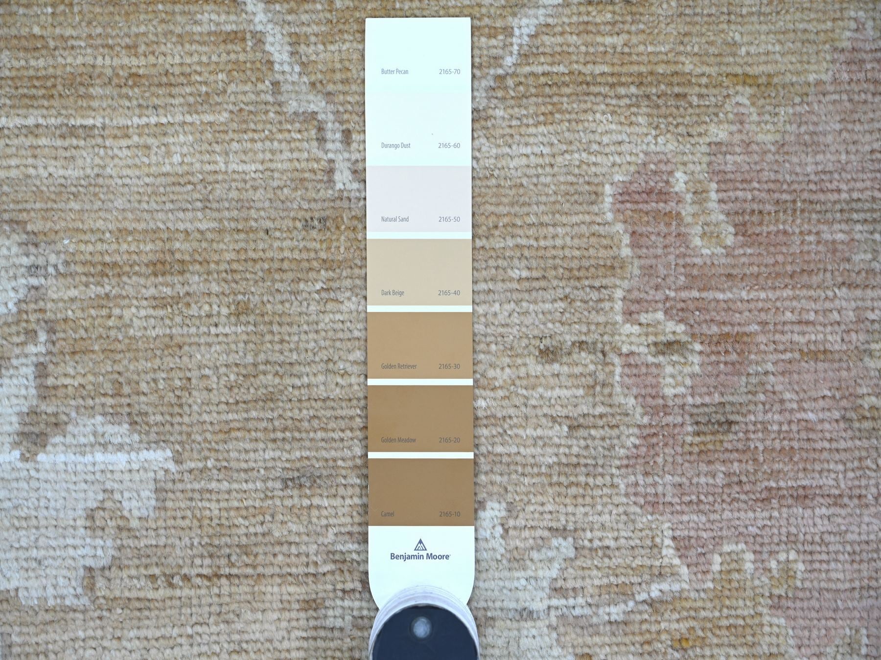 Oushak Oushak hand-knotted wool rug in Brown, 8'2" x 9'10" — SKU O022616 (view 7)