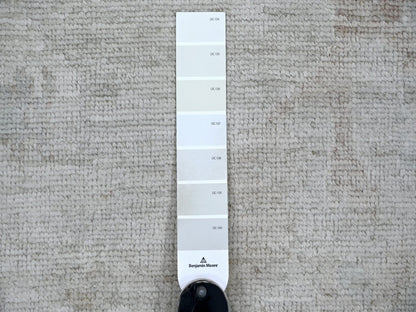 Oushak Oushak hand-knotted wool rug in Gray & Ivory, 8'1" x 9'10" — SKU O022617 (view 7)