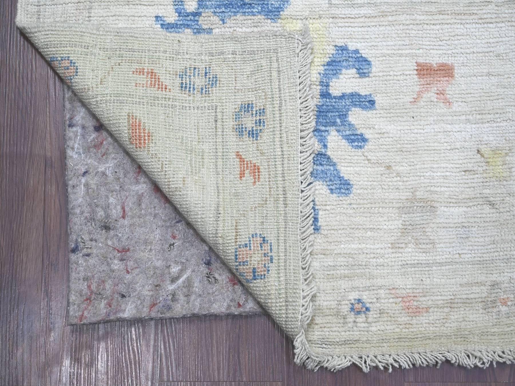 Oushak Oushak hand-knotted wool rug in Gray, 8'10" x 11'8" — SKU O022626 (view 4)