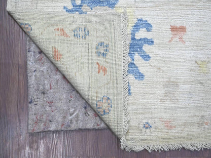 Oushak Oushak hand-knotted wool rug in Gray, 8'10" x 11'8" — SKU O022626 (view 4)