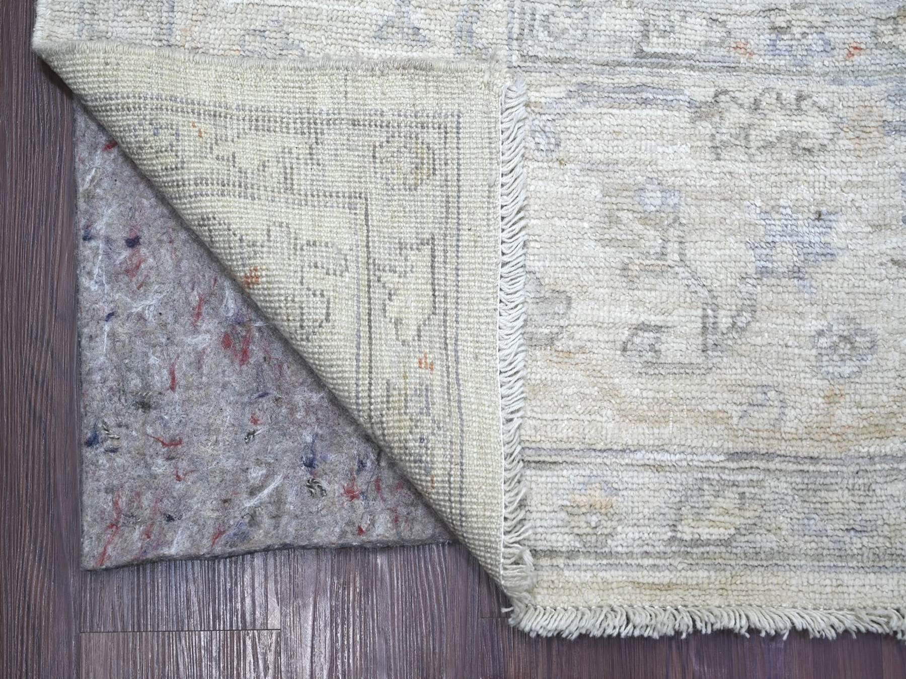 Oushak Oushak hand-knotted wool rug in Ivory, 8'10" x 11'9" — SKU O022631 (view 4)