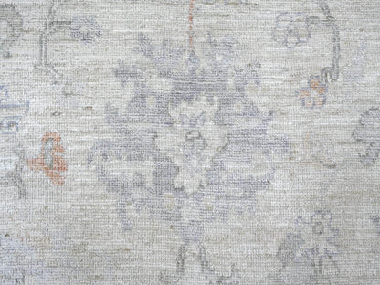 Oushak Oushak hand-knotted wool rug in Ivory, 8'10" x 11'9" — SKU O022631 (view 8)