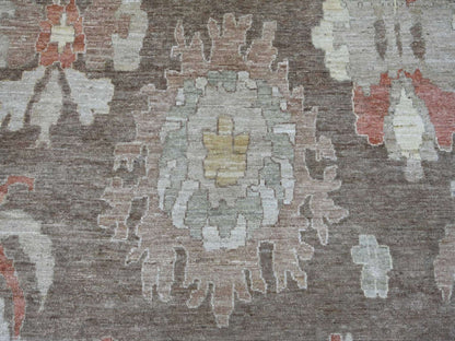 Oushak Oushak hand-knotted wool rug in Brown, 10' x 13'5" — SKU O022644 (view 8)