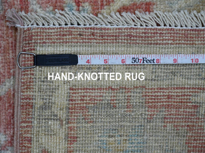 Oushak Oushak hand-knotted wool rug in Pink, 5' x 7'3" — SKU O022649 (view 6)