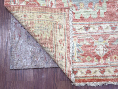 Oushak Oushak hand-knotted wool rug in Pink, 6' x 8'7" — SKU O022672 (view 2)