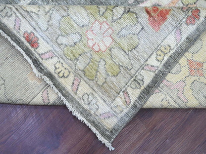 Oushak Oushak hand-knotted wool rug in Gray & Light Gray, 8'11" x 11'9" — SKU O022684 (view 6)