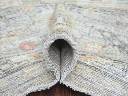 Oushak Oushak hand-knotted wool rug in Gray, 8'8" x 11'11" — SKU O022705 (view 5)