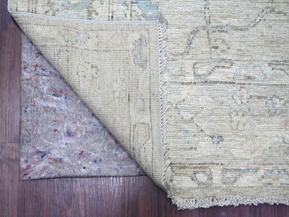 Oushak Oushak hand-knotted wool rug in Gray, 6'1" x 8'10" — SKU O022721 (view 2)