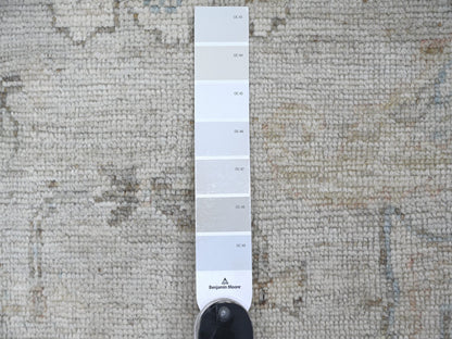 Oushak Oushak hand-knotted wool rug in Gray, 6'1" x 8'10" — SKU O022721 (view 3)