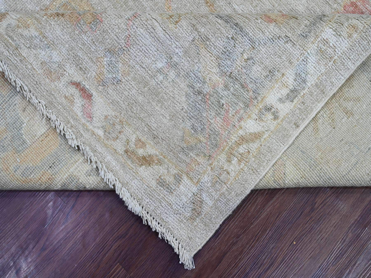 Oushak Oushak hand-knotted wool rug in Gray, 8'10" x 11'7" — SKU O022739 (view 6)