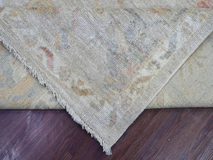 Oushak Oushak hand-knotted wool rug in Gray, 8'10" x 11'7" — SKU O022739 (view 6)