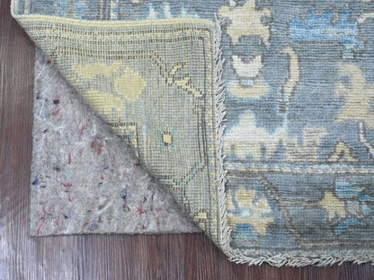 Oushak Oushak hand-knotted wool rug in Gray, 3' x 4'9" — SKU O022756 (view 2)