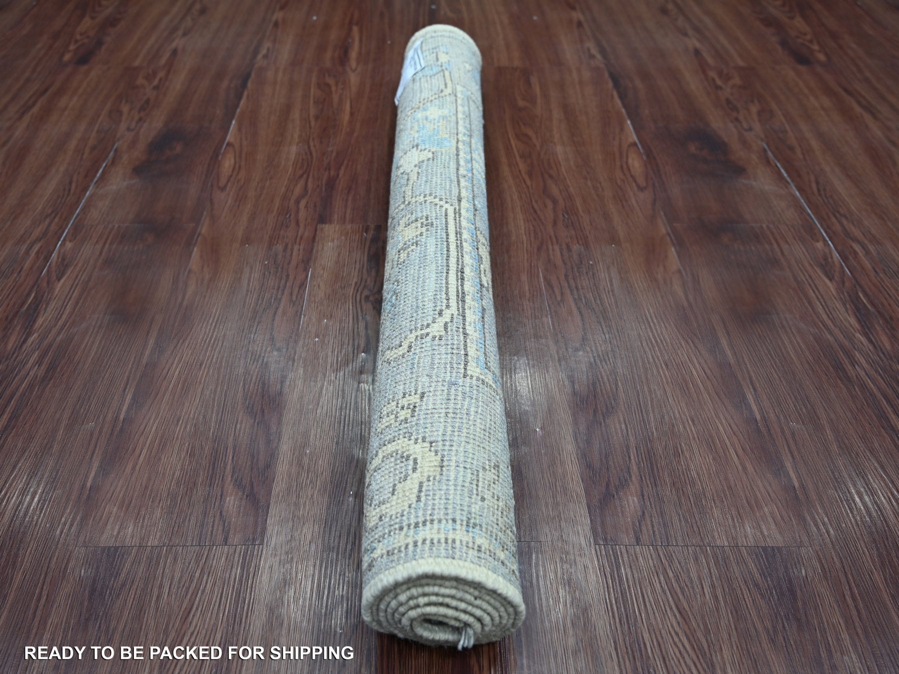 Oushak Oushak hand-knotted wool rug in Gray, 3' x 4'9" — SKU O022756 (view 4)
