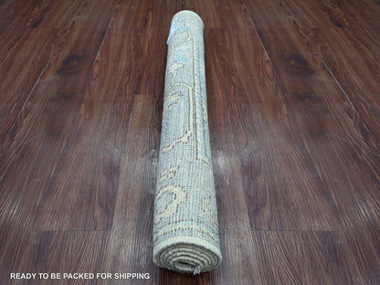 Oushak Oushak hand-knotted wool rug in Gray, 3' x 4'9" — SKU O022756 (view 4)