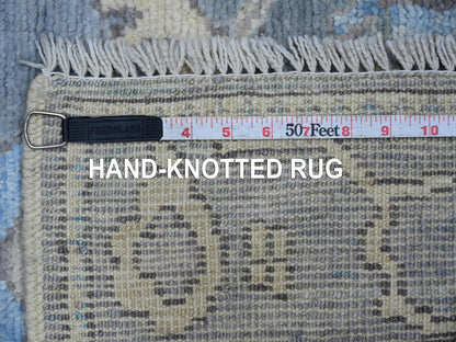 Oushak Oushak hand-knotted wool rug in Gray, 3' x 4'9" — SKU O022756 (view 6)