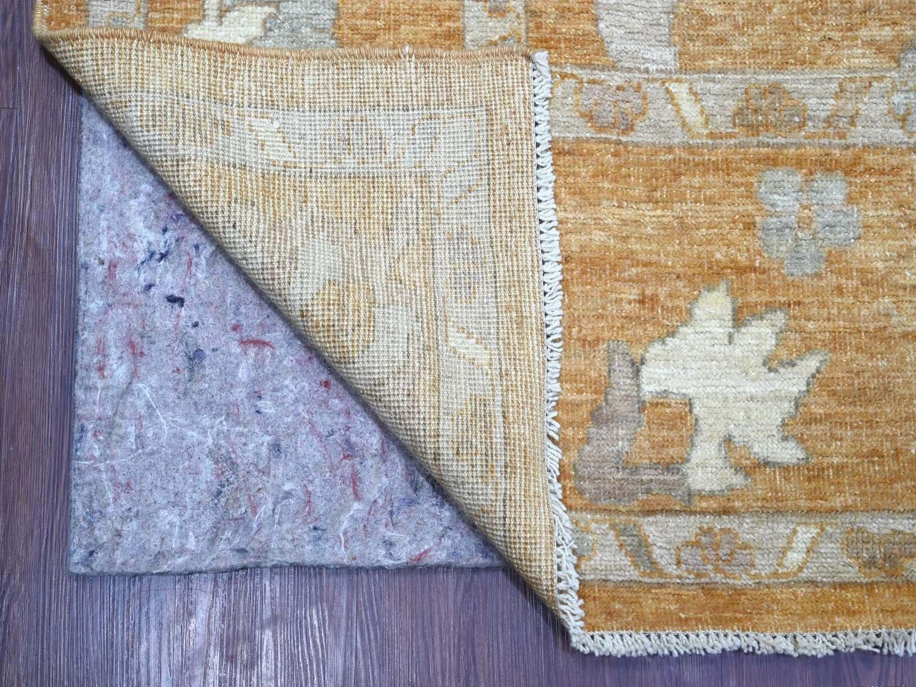 Oushak Oushak hand-knotted wool rug in Brown, 8'9" x 11'9" — SKU O022797 (view 4)