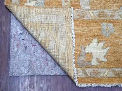 Oushak Oushak hand-knotted wool rug in Brown, 8'9" x 11'9" — SKU O022797 (view 4)