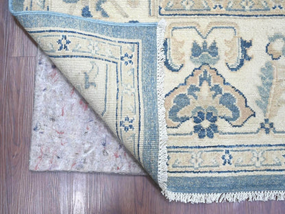 Blue 8'11" x 11'8" Kazak Hand knotted Wool Rug - Sku: O022809