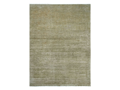 Brown 11'8" x 15'3" Modern and Contemporary Hand knotted Wool Rug - Sku: O022872