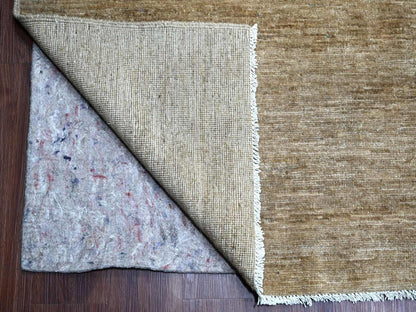 Brown 11'8" x 15'3" Modern and Contemporary Hand knotted Wool Rug - Sku: O022872