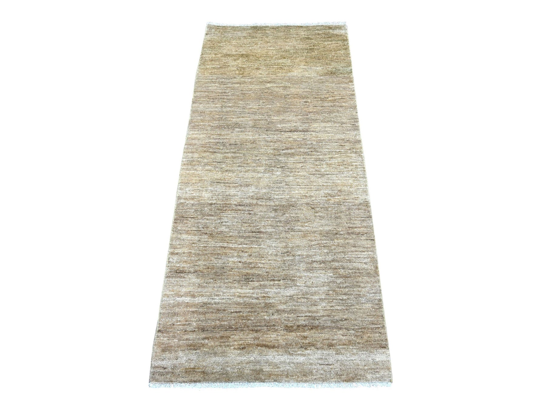 Brown 2'6" x 5'8" Modern and Contemporary Hand knotted Wool Rug - Sku: O022874