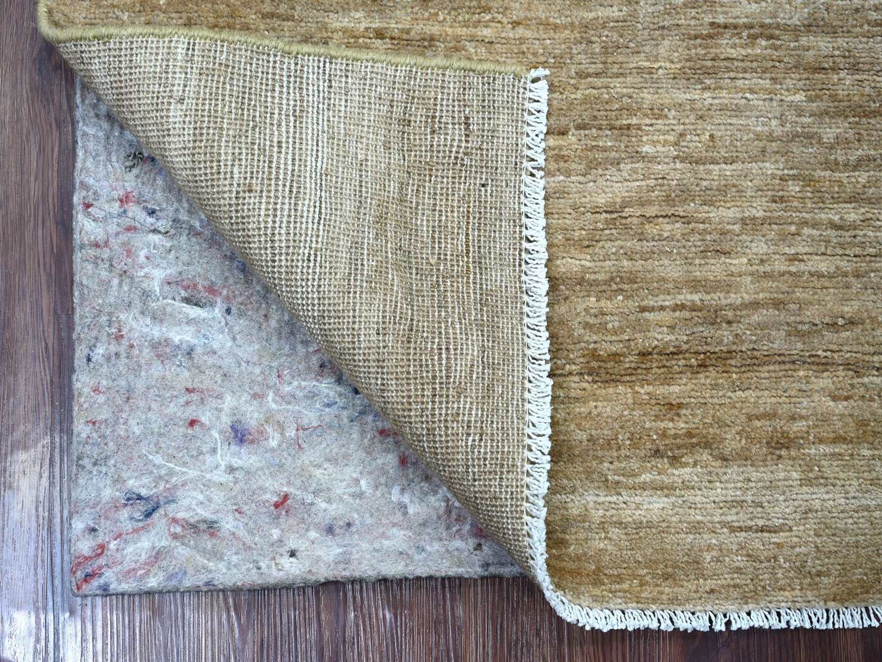 Brown 2'6" x 5'8" Modern and Contemporary Hand knotted Wool Rug - Sku: O022874
