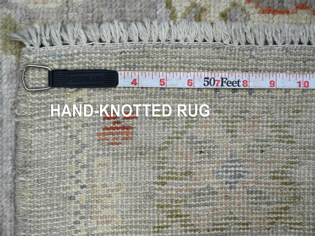 Oushak Oushak hand-knotted wool rug in Gray, 3' x 4'11" — SKU O022898 (view 6)