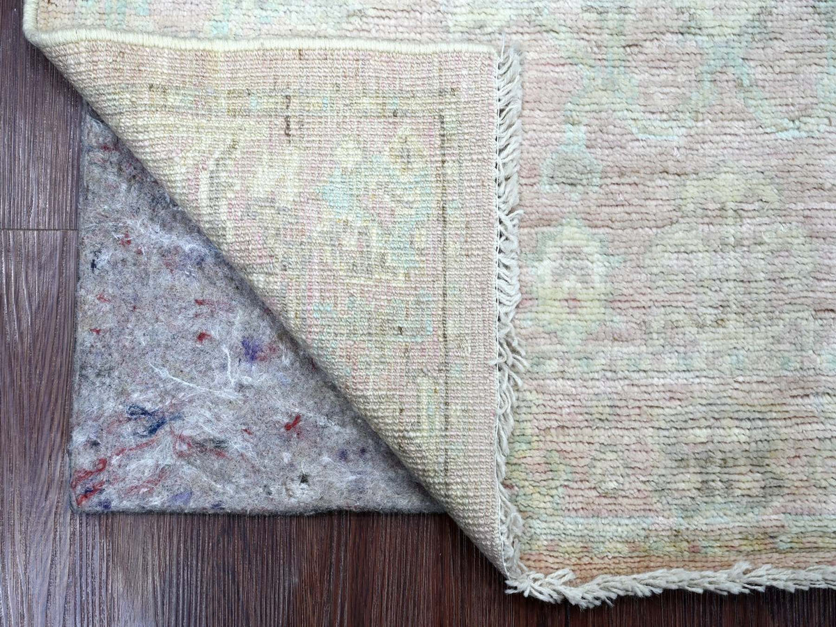 Oushak Oushak hand-knotted wool rug in Pink, 3'3" x 4'10" — SKU O022899 (view 2)