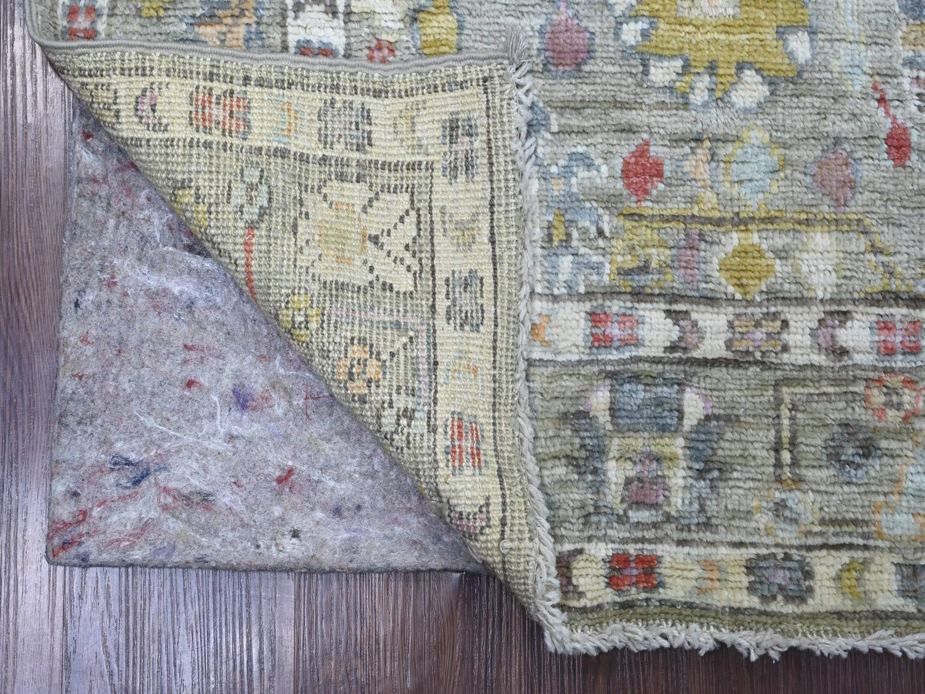 Oushak Oushak hand-knotted wool rug in Gray, 4'1" x 5'11" — SKU O022902 (view 2)
