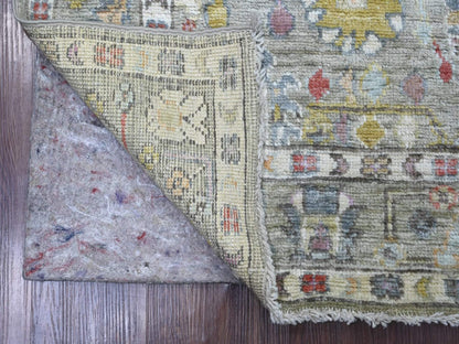 Oushak Oushak hand-knotted wool rug in Gray, 4'1" x 5'11" — SKU O022902 (view 2)