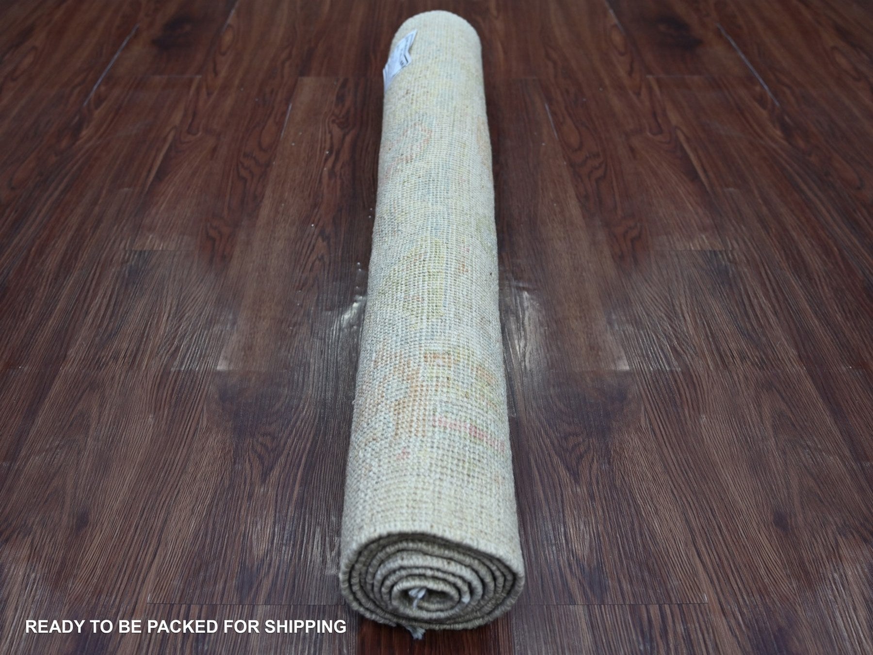 Oushak Oushak hand-knotted wool runner in Gray, 2'10" x 6' — SKU O022907 (view 4)