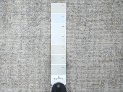 Ivory 3'1" x 4'10" Oushak And Peshawar Hand knotted Wool Rug - Sku: O022908