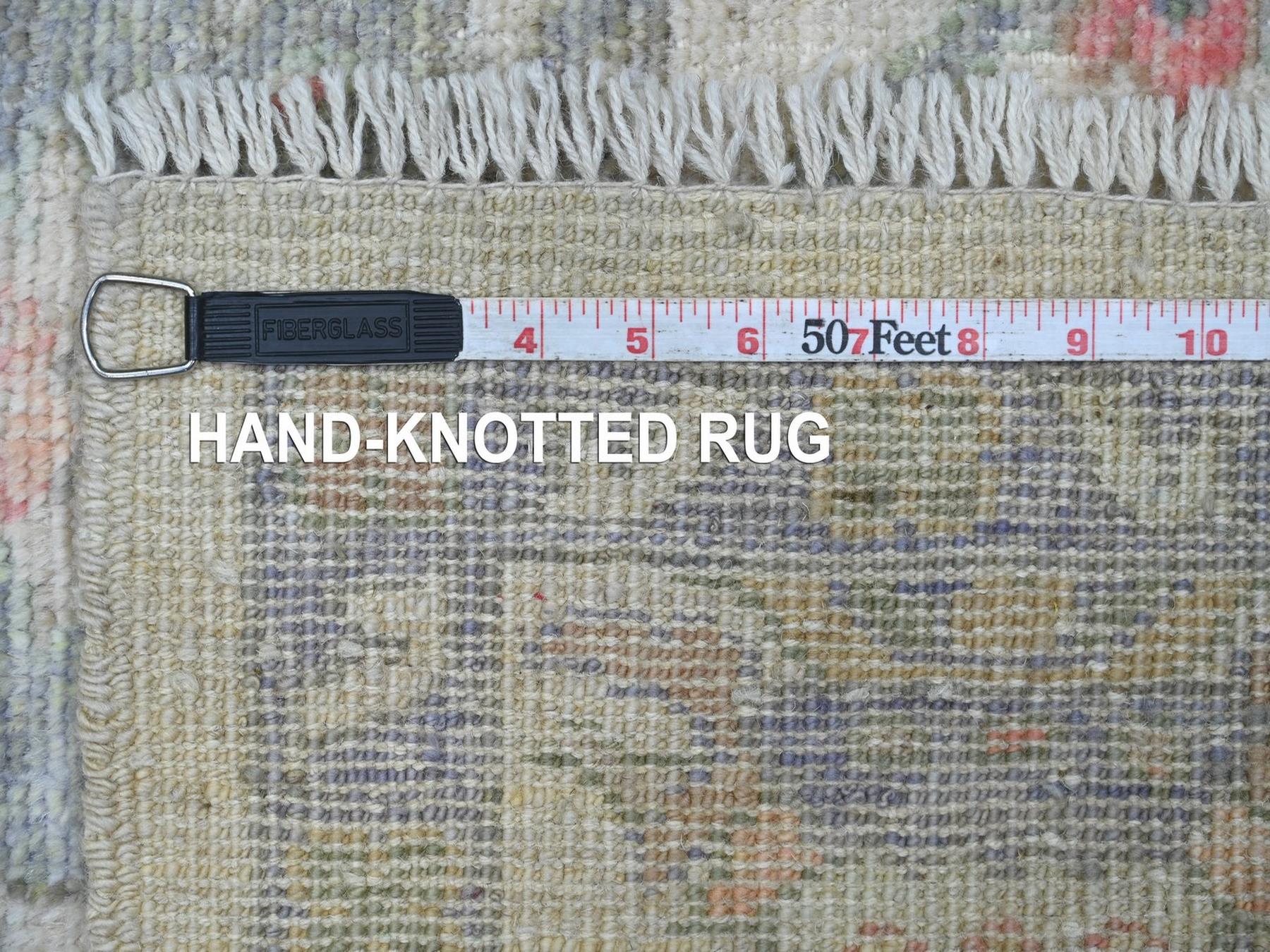 Oushak Oushak hand-knotted wool runner in Gray, 2'3" x 5'11" — SKU O022909 (view 6)