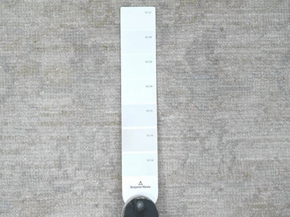 Oushak Oushak hand-knotted wool rug in Ivory & Gray, 2'11" x 4'10" — SKU O022922 (view 3)