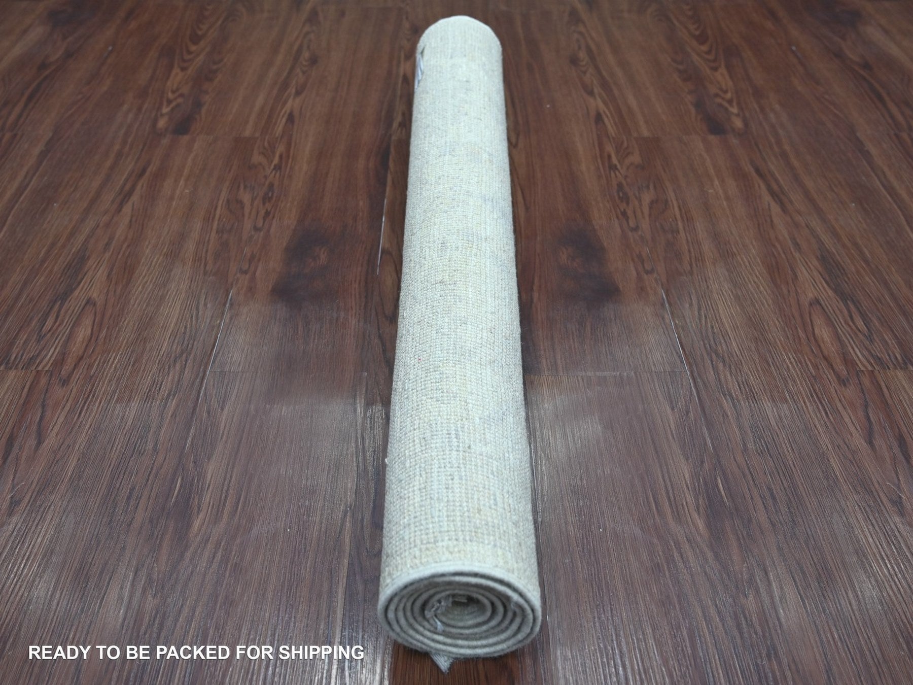 Oushak Oushak hand-knotted wool rug in Ivory & Gray, 2'11" x 4'10" — SKU O022922 (view 4)