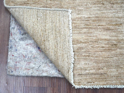 Brown 2'10" x 4'9" Modern and Contemporary Hand knotted Wool Rug - Sku: O022957