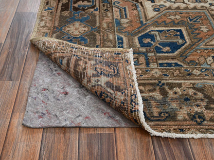 Orange 7'11" x 10'4" Vintage Hand knotted Wool Rug - Sku: O02331