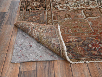 Pink 8'7" x 10'11" Vintage Hand knotted Wool Rug - Sku: O02338