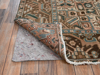 Pink 8'0" x 11'4" Vintage Hand knotted Wool Rug - Sku: O02339
