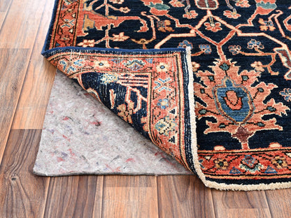 Blue 2'11" x 5'0" Tribal & Geometric Hand knotted Wool Rug - Sku: O02372