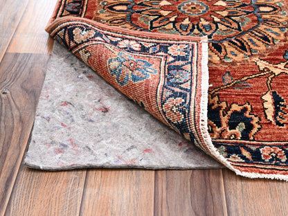 Red 1'11" x 2'11" Tribal & Geometric Hand knotted Wool Rug - Sku: O02382