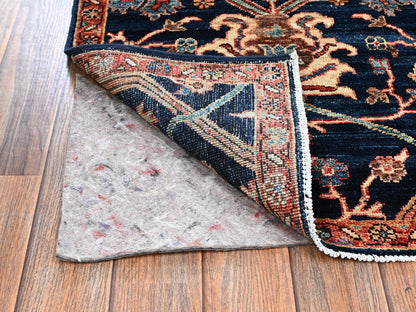 Heriz Tribal & Geometric hand-knotted wool rug in Blue & Red, 2'1" x 3' — SKU O02406 (view 3)