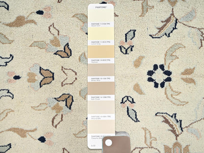 Ivory 11'11" x 17'5" Vintage Hand knotted Wool Rug - Sku: O02528