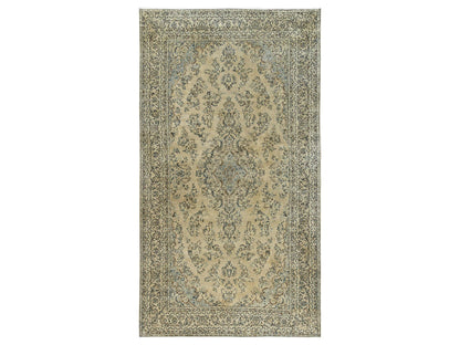 Brown 10'0" x 18'5" Vintage Hand knotted Wool Rug - Sku: O02531