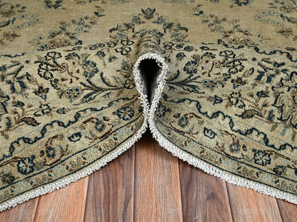 Brown 10'0" x 18'5" Vintage Hand knotted Wool Rug - Sku: O02531