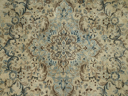 Brown 10'0" x 18'5" Vintage Hand knotted Wool Rug - Sku: O02531